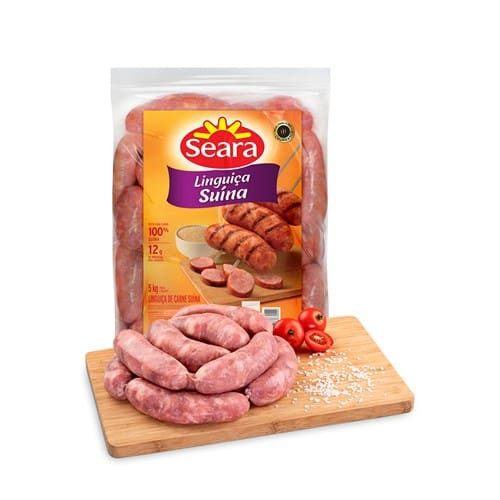 Linguiça Suína Seara Congelada