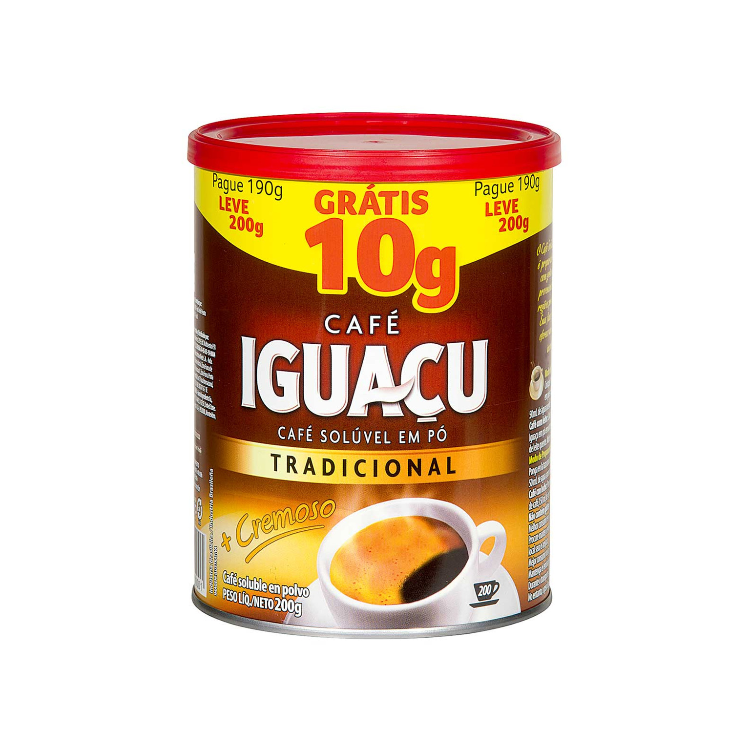 Café Iguaçú lata Lv200 Pg 190g 