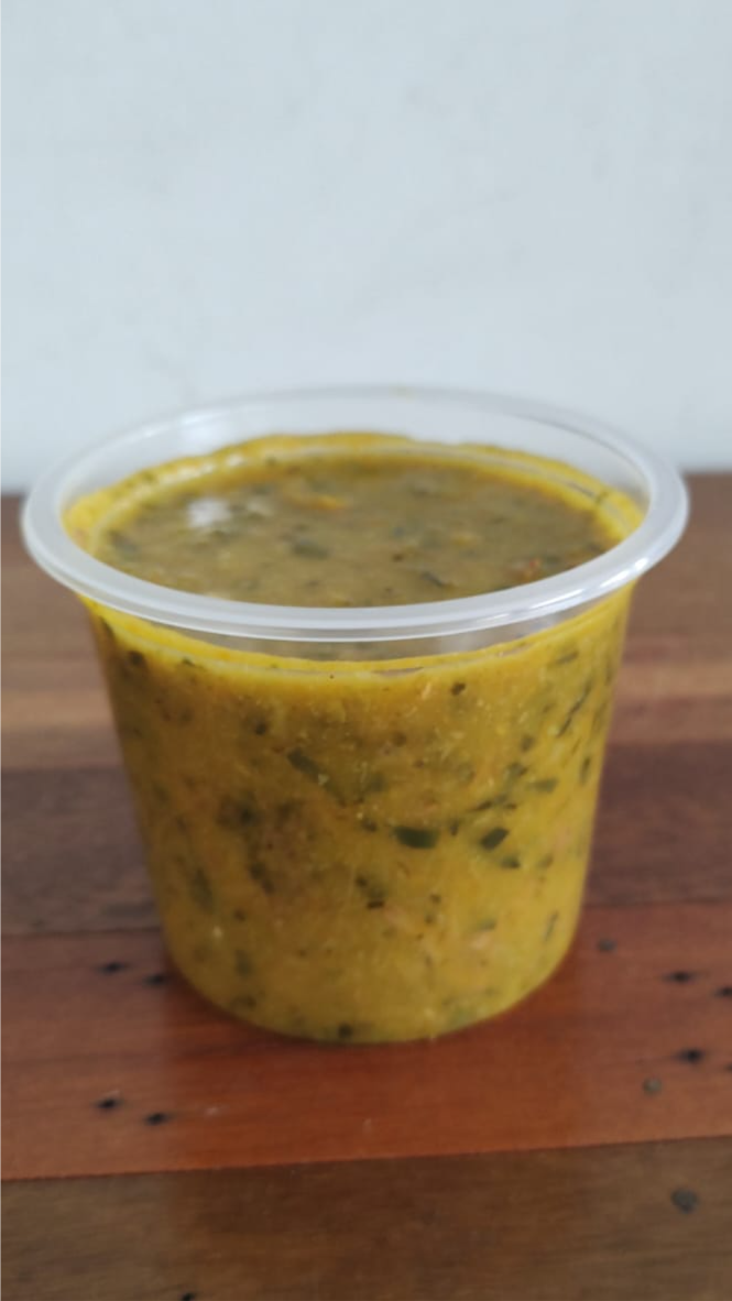 CALDO LEGUMES C/ CARNE (DETOX) 380 ML Congelado.