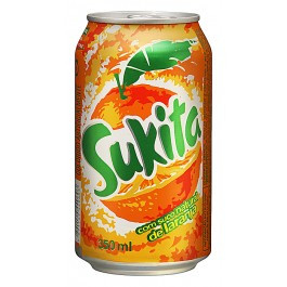 REFRIG. SUKITA 350ML LARANJA LT