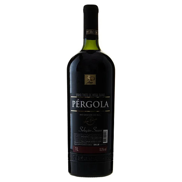 VINHO PERGOLA TINTO SUAVE 1LT-UN