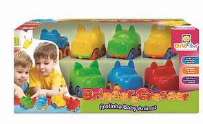 BRINQUEDO FROTINHA BABY ANIMAL CARRINHOS CX29CM 559