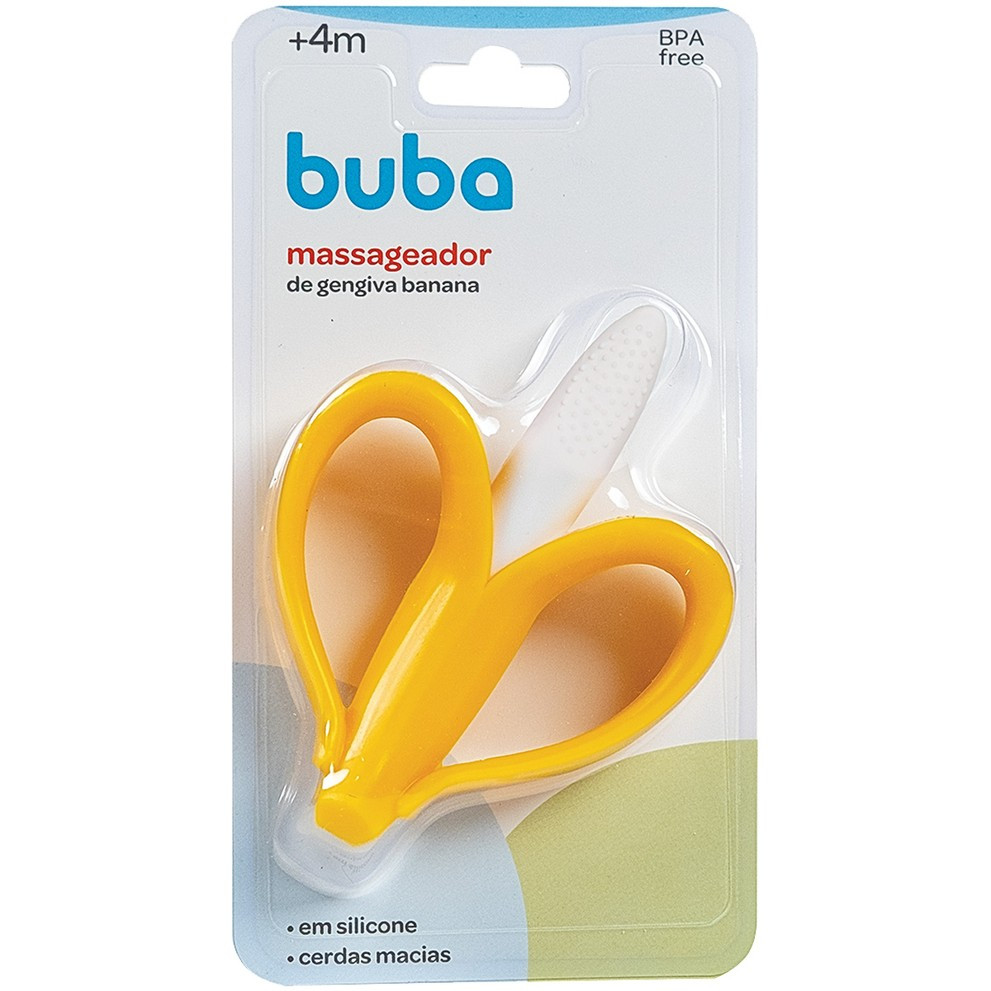 Massageador de Gengiva Buba - Banana
