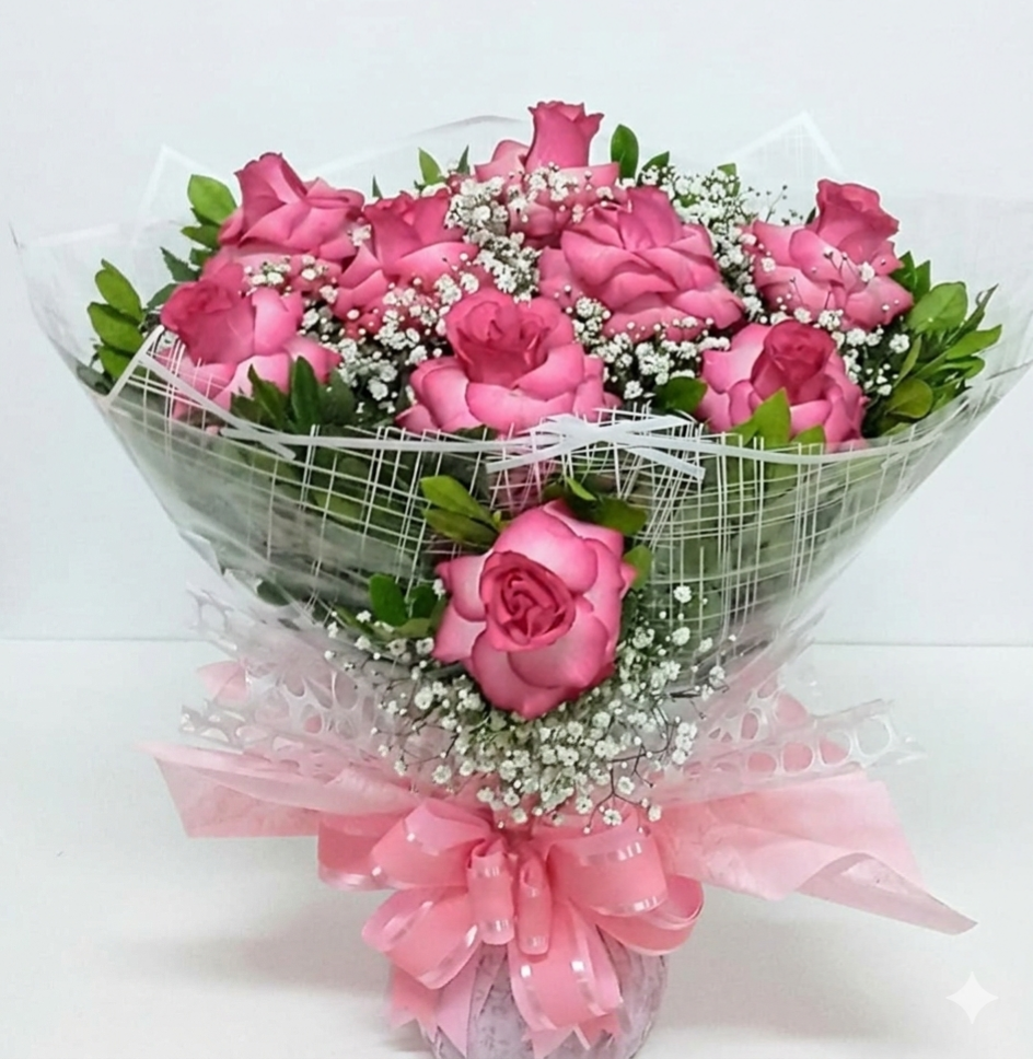 Buquê de rosa Lola