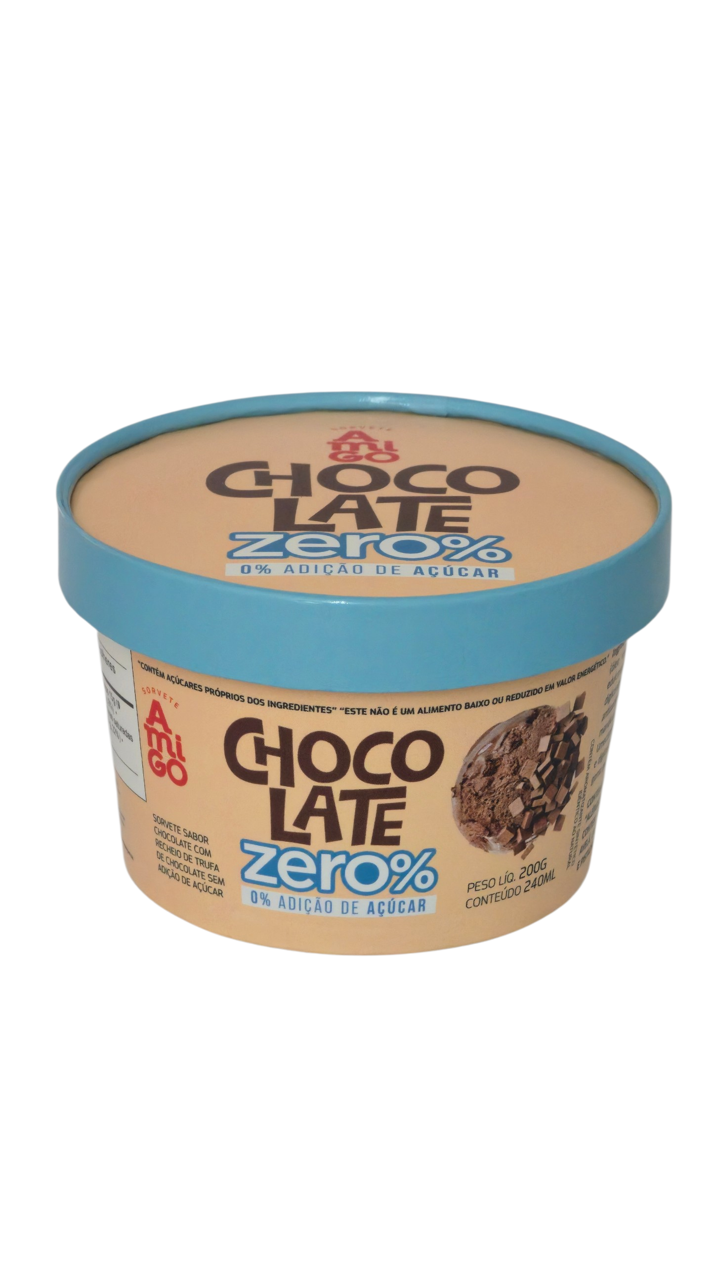 POTE CHOCOLATE ZERO AÇUCAR - 240 ML