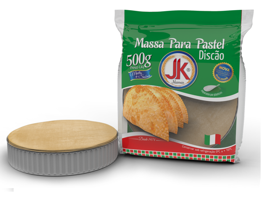 Massa de Pastel Discão JK