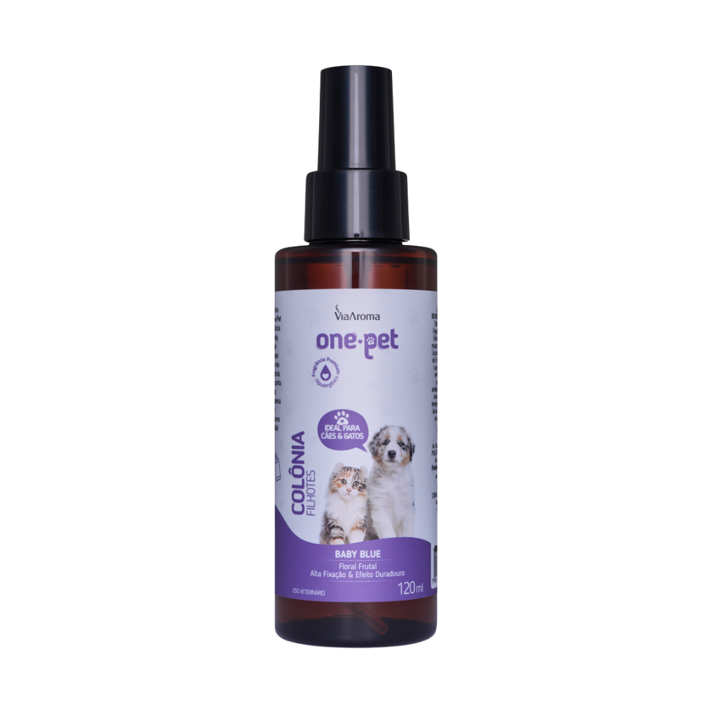 COLONIA ONE PET VIA AROMA 120ML BABY BLUE