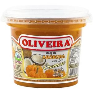 DOCE DE ABOBORA C/ COCO OLIVEIRA 400G