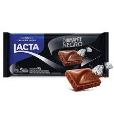 CHOCOLATE DIAMANTE NEGRO LACTA 80GR