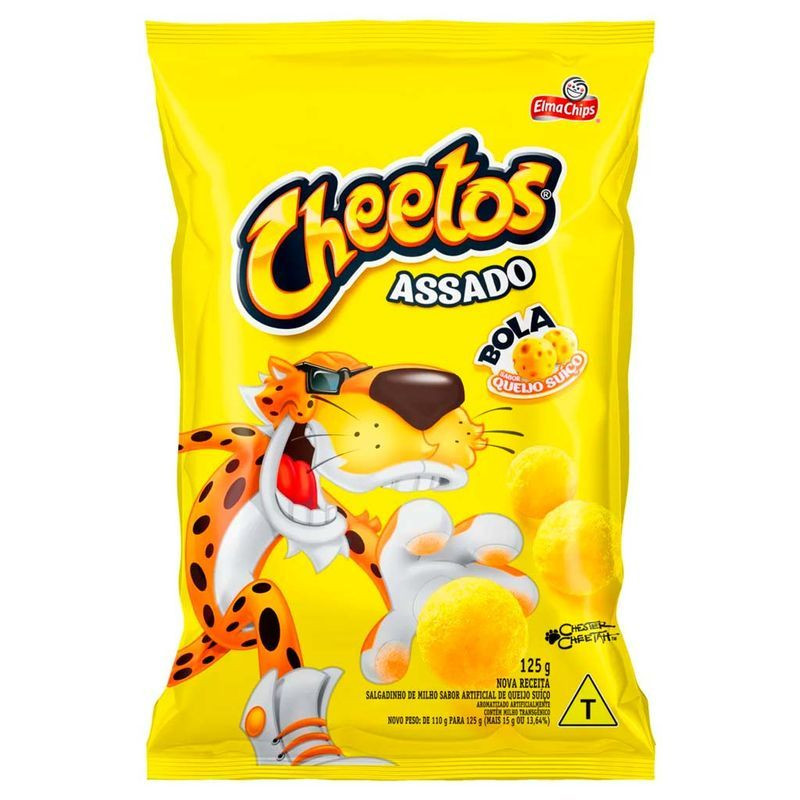 SALGADO CHEETOS BOLA QUEIJO 125G