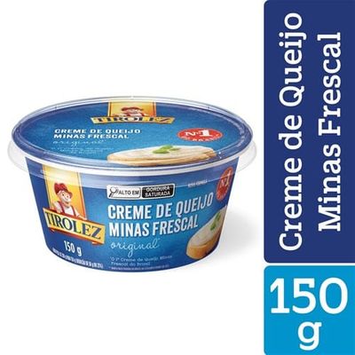 Creme de Queijo Minas Frescal Light Tirolez 150g