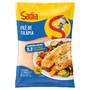FILE DE TILAPIA SADIA 400G