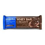 Barra Probiotica Whey Bar Creamy 38gr Chocolate