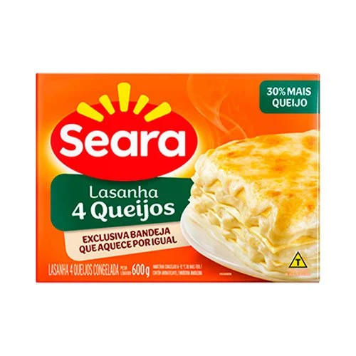 Lasanha de frango Seara 4 queijos