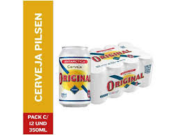  CERVEJA ORIGINAL C/12 UNIDADES 350ML