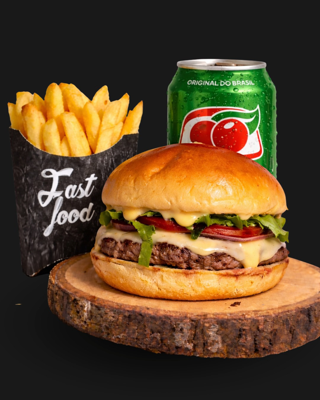 COMBO BURGUER SALADA