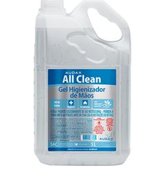 Álcool Gel 70° 5L - ALL CLEAN 