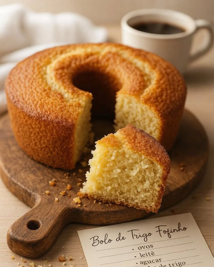 BOLO DE MACAXEIRA