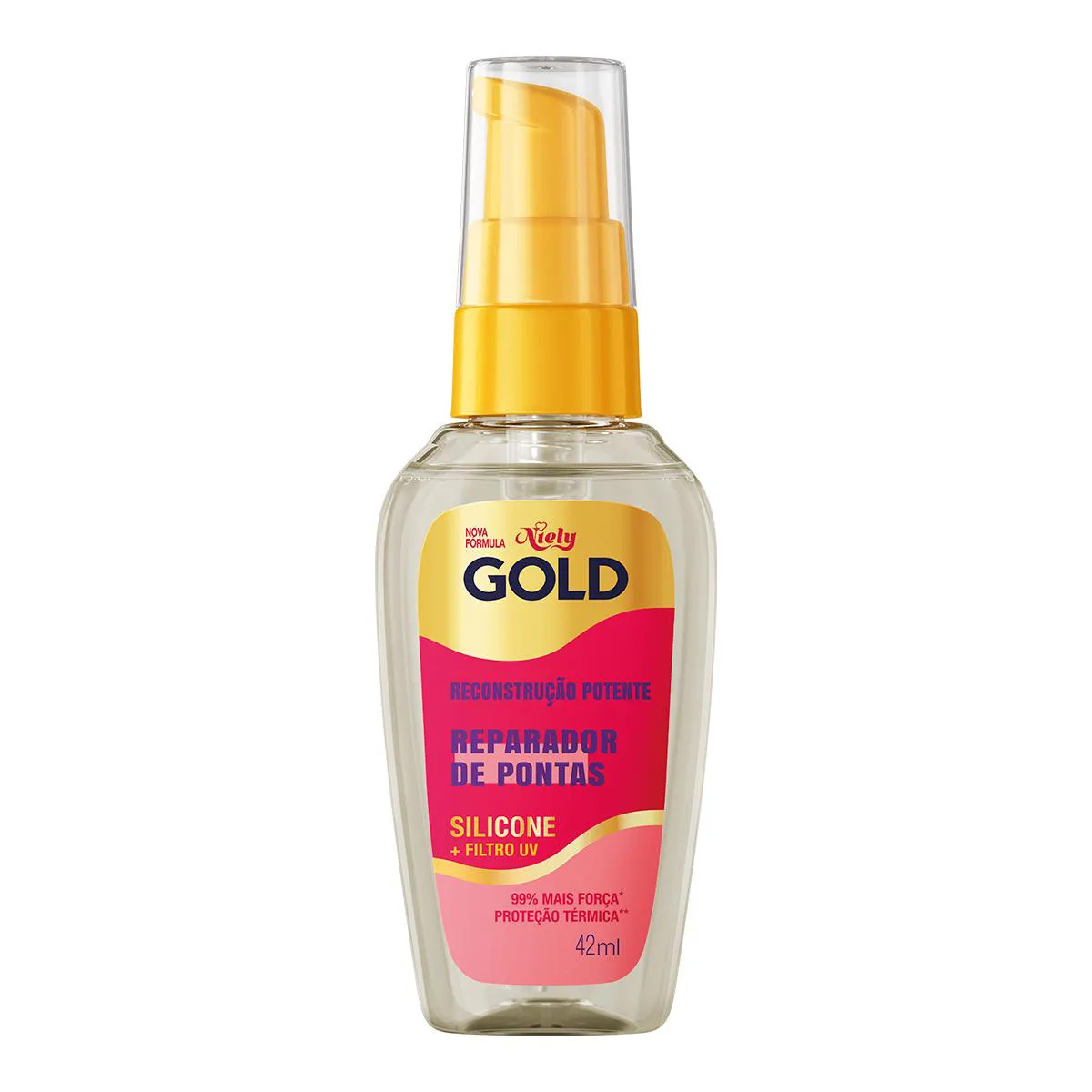 SILICONE NIELY GOLD RECONSTRUCAO POTENTE 42ML