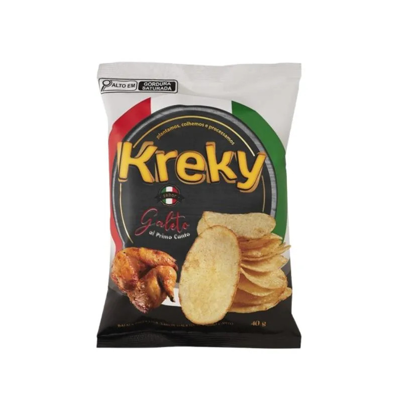 Salgadinho Kreky 40g batata galeto 