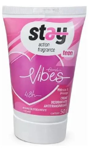 CREME ANTITRANSPIRANTE TEEN GOOD VIBES 50G