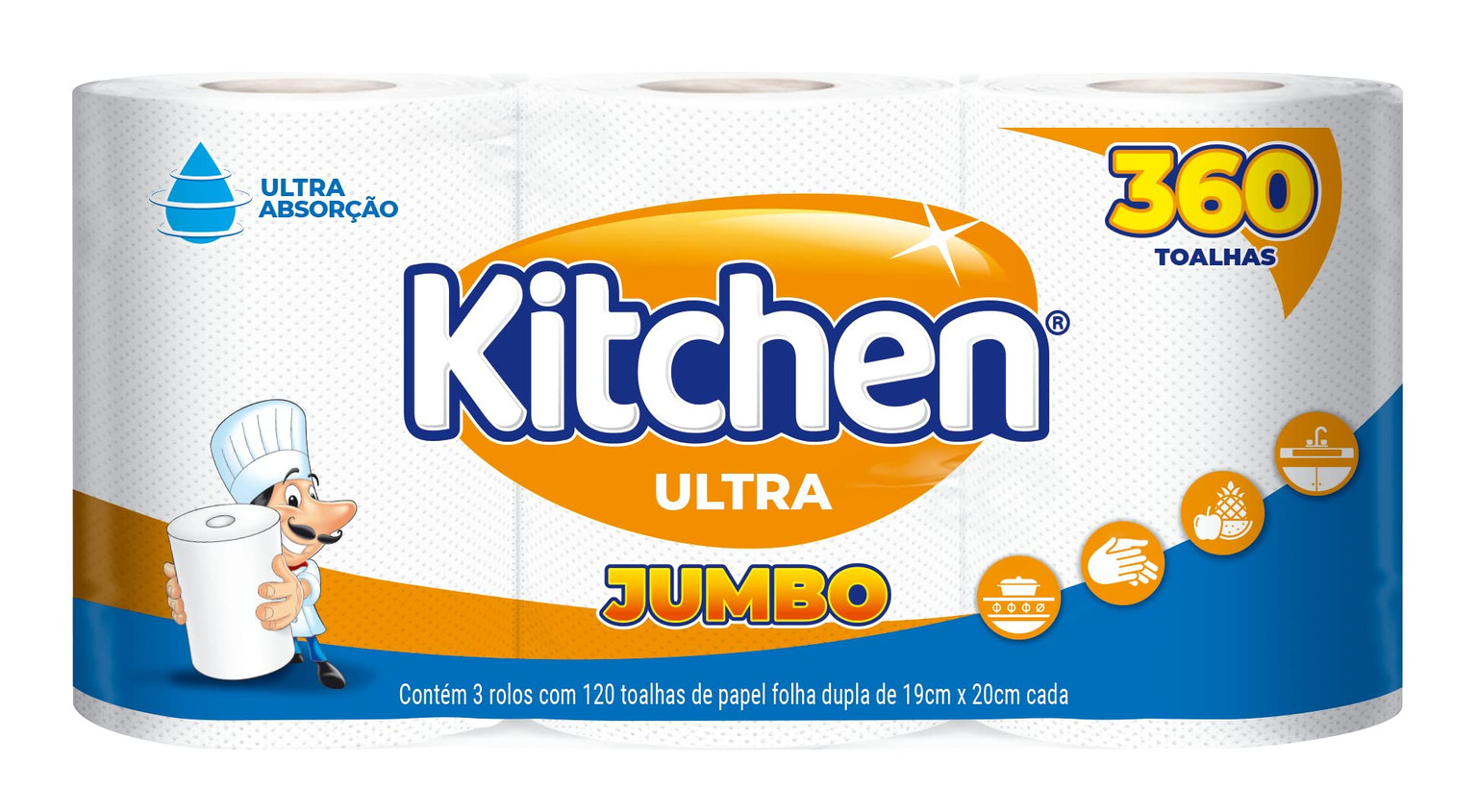 PAPEL TOALHA JUMBO KITCHEN