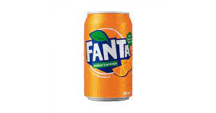 Lata Fanta Laranja 