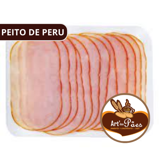 PEITO DE PERU FATIADO 100g.