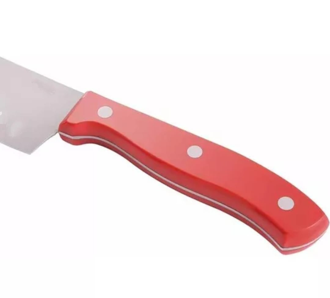 FACA CABO PLÁSTICO KITCHEN KNIFE