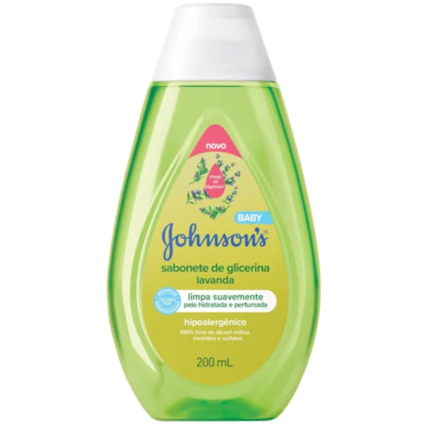 SABONETE LIQ JOHNSONS BABY LAVANDA 200ML