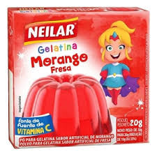 GELATINA NEILAR MORANGO 20G