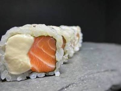 Uramaki Salmão Filadélfia