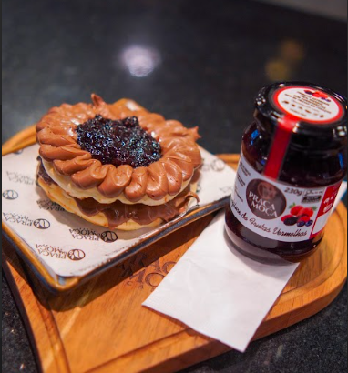 PAO DE QUEIJO WAFFLE - DOCE