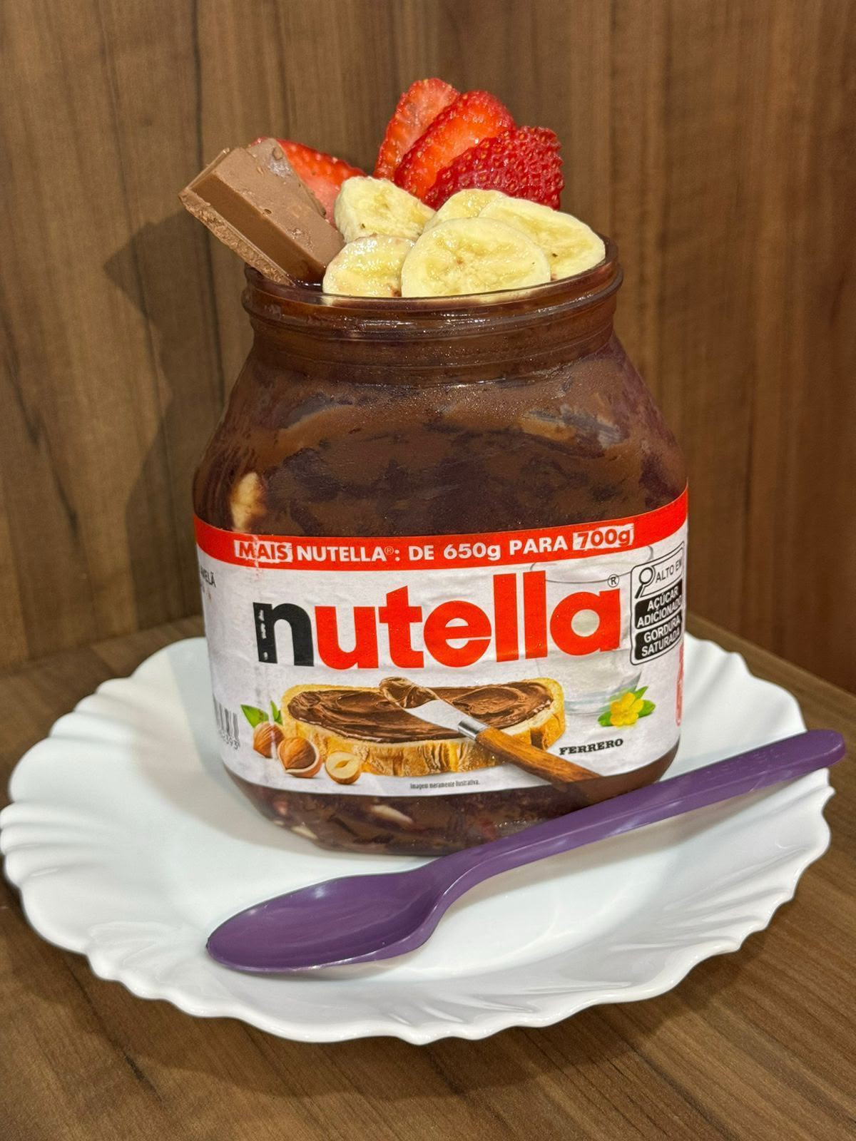 AÇAÍ NO POTE DE NUTELLA
