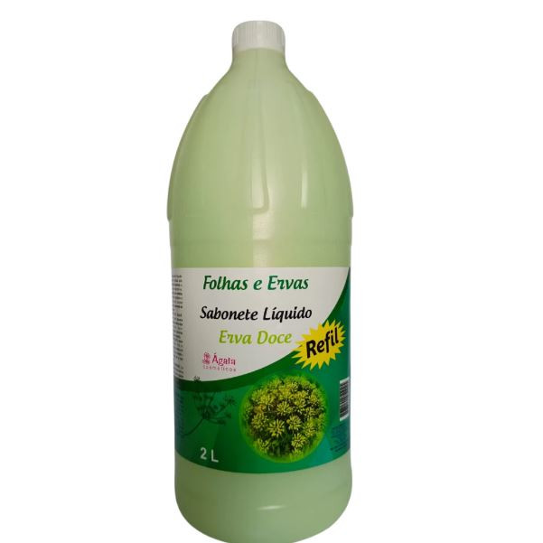SABONETE LIQUIDO ERVA DOCE 2L AGATA