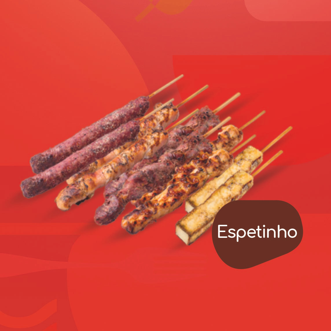 Espetinhos promoção - 5x