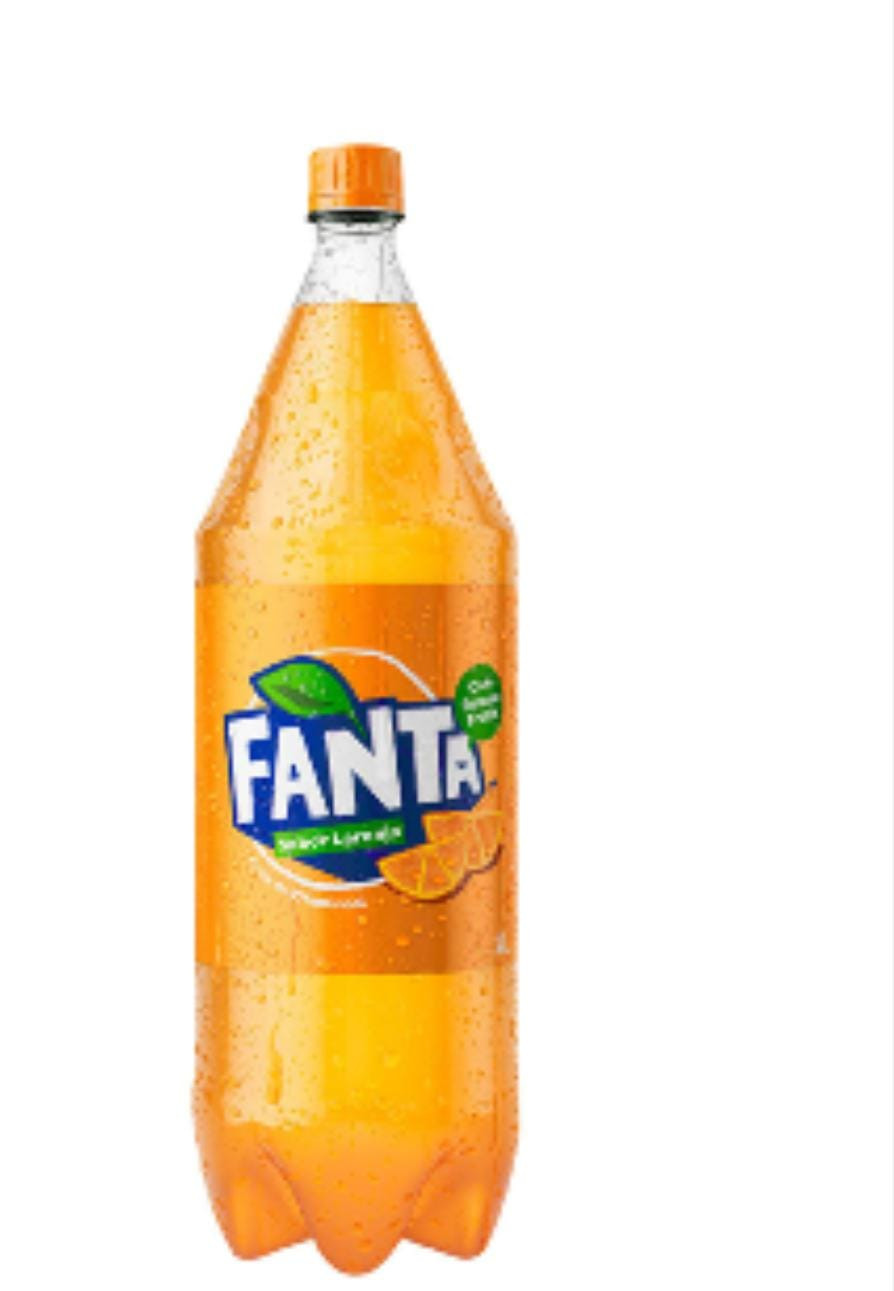 REFRIGERANTE - FANTA LARANJA  2 litros 