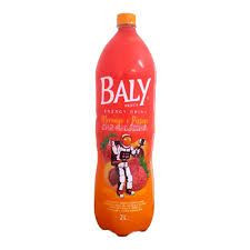  BALY MORANGO E PÊSSEGO 2L