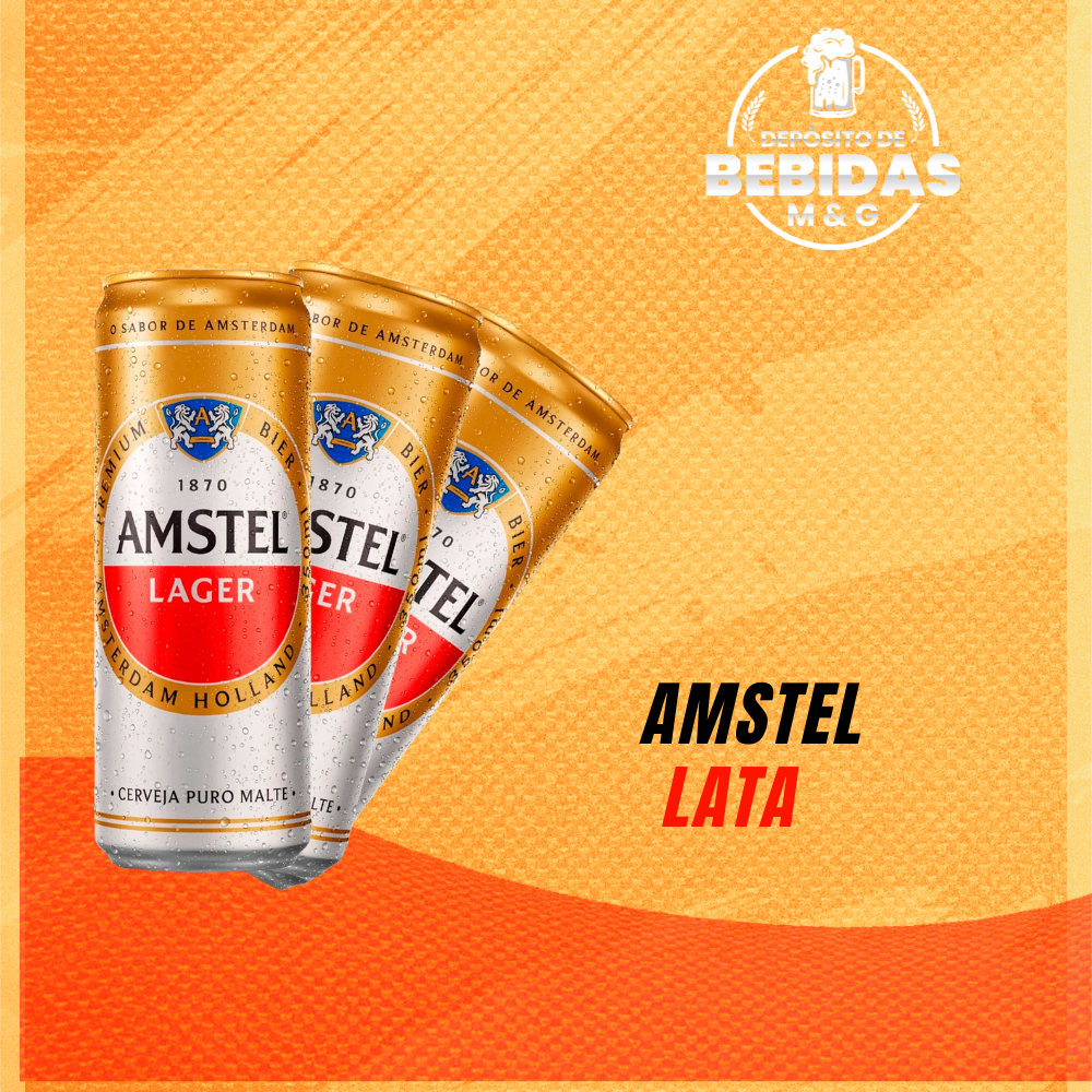 AMSTEL LATA 350ML