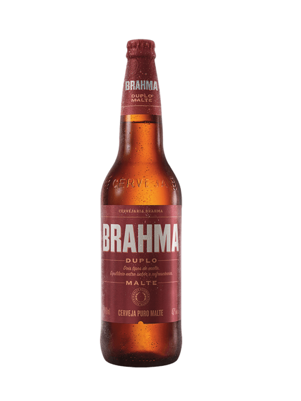 Brahma Duplo Malte Puro Malte 600ml Garrafa