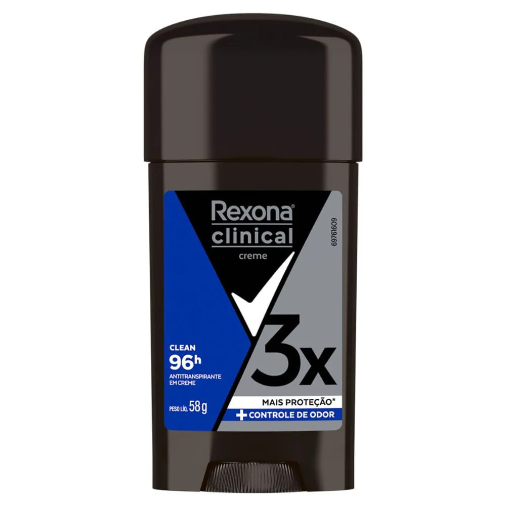 DESOD BASTAO REXONA CLINICAL CLEAN 58G