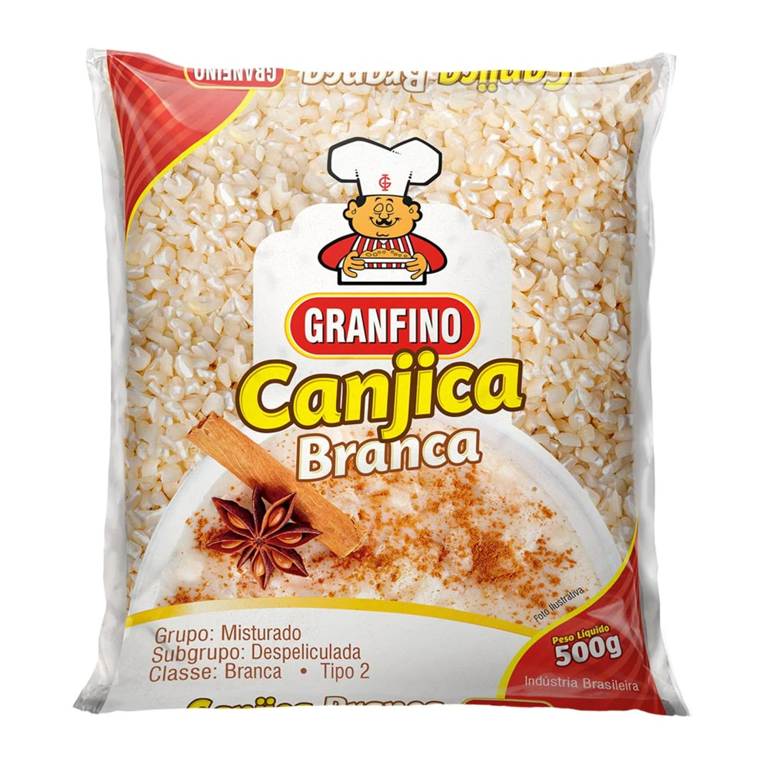 CANJICA BRANCA GRANFINO 500 G