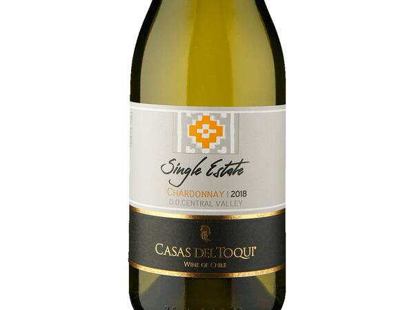 Casas del Toqui Chardonnay, 100% Chardonnay, Chile
