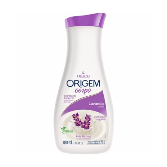 HIDRATANTE NAZCA ORIGEM 380ML LAVANDA