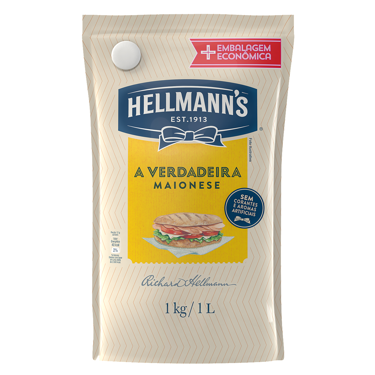 Maionese Hellmanns 1kg