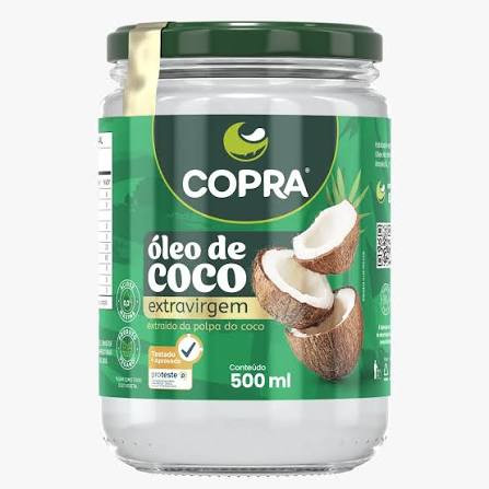 Oleo Coco Copra Extra Virgem Vd 500ml