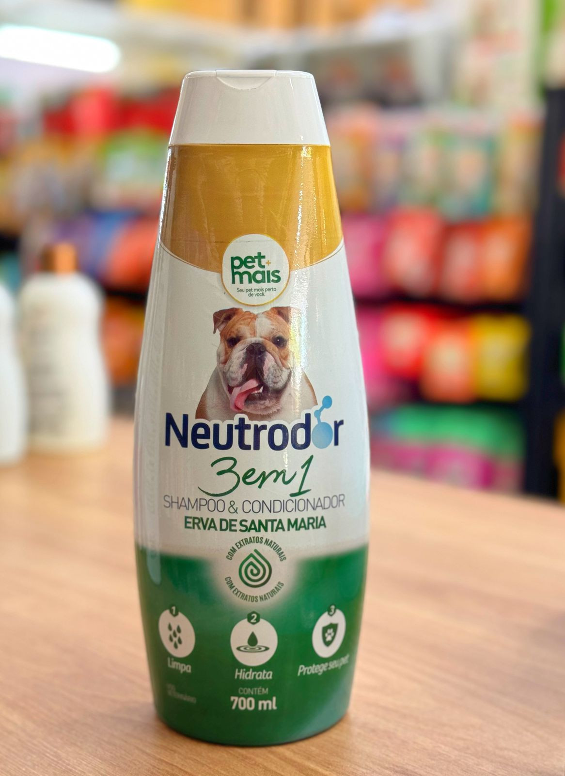 Shampoo Pet Mais Erva de Santa Maria 700ml 