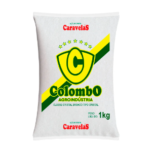 ACUCAR CRISTAL COLOMBO 1KG