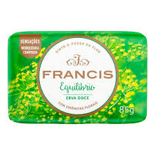 SABONETE FRANCIS ERVA DOCE 80G