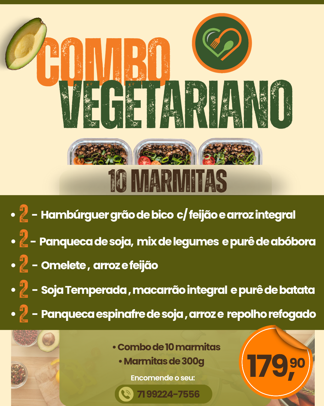 Combo Vegetariano 